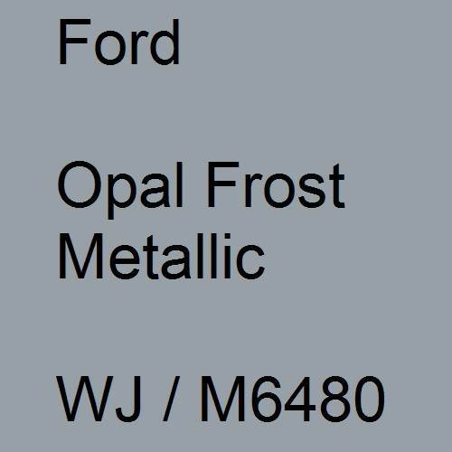 Ford, Opal Frost Metallic, WJ / M6480.